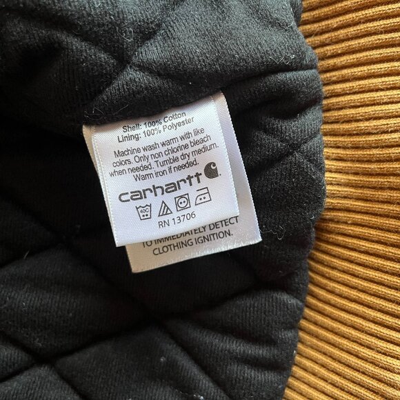 Carhartt tan canvas jacket 3T - Picture 6 of 10